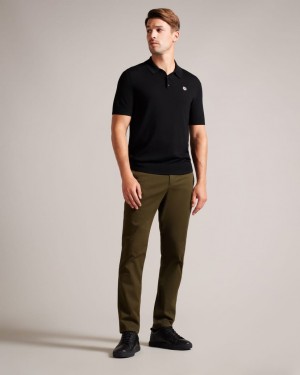 Men's Ted Baker Haydae Slim Fit Chinos Khaki India | LSW-8304